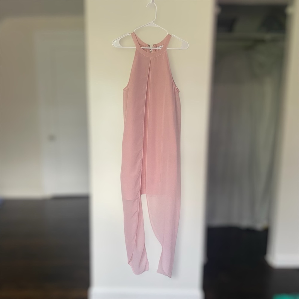 VENUS Light Pink Halter Dress